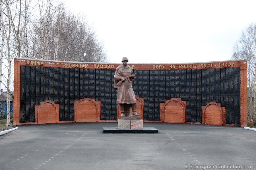Монумент. Тайга