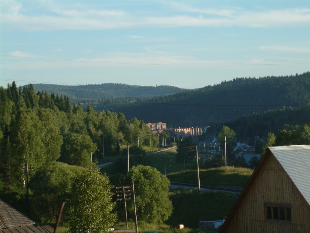 View to Ust-Shalym.