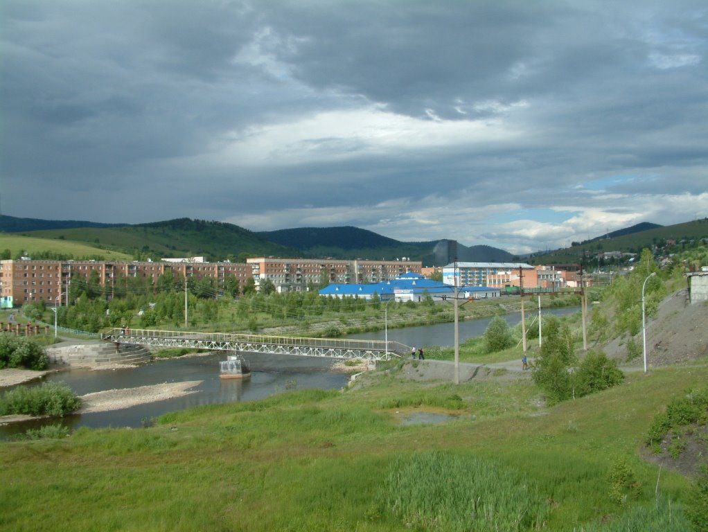 View to Kondoma river.