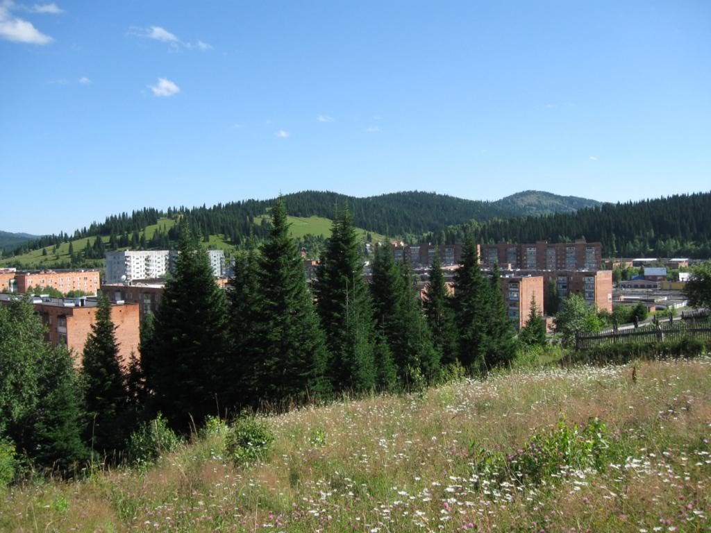 Ust-Shalym, view to the South-East