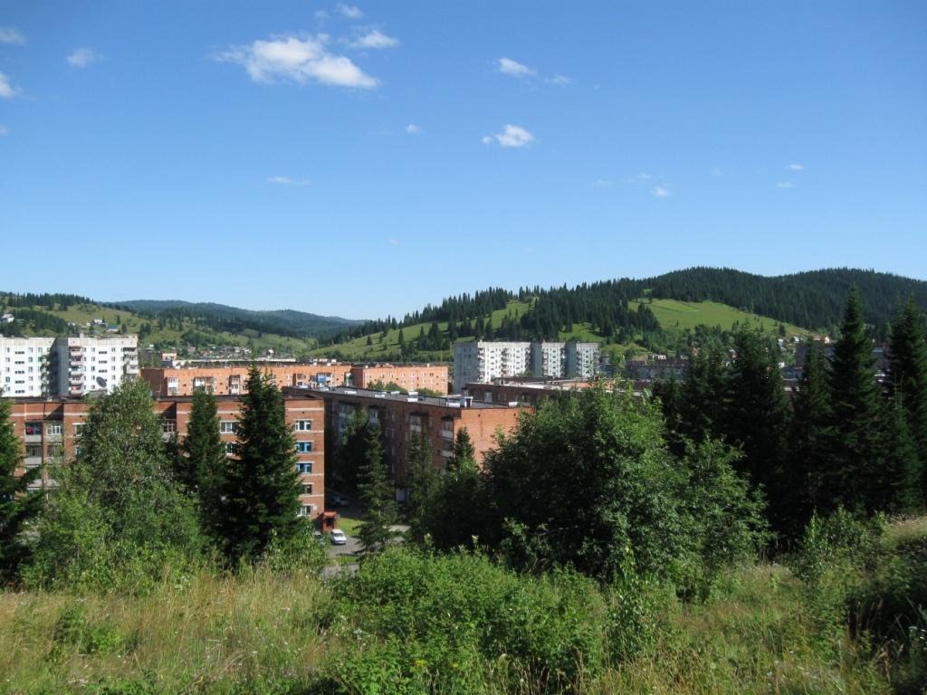 Ust-Shalym, view to the East