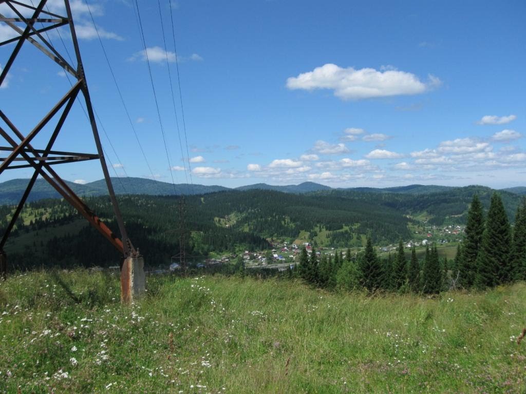 View to the North-West near Tashtagol