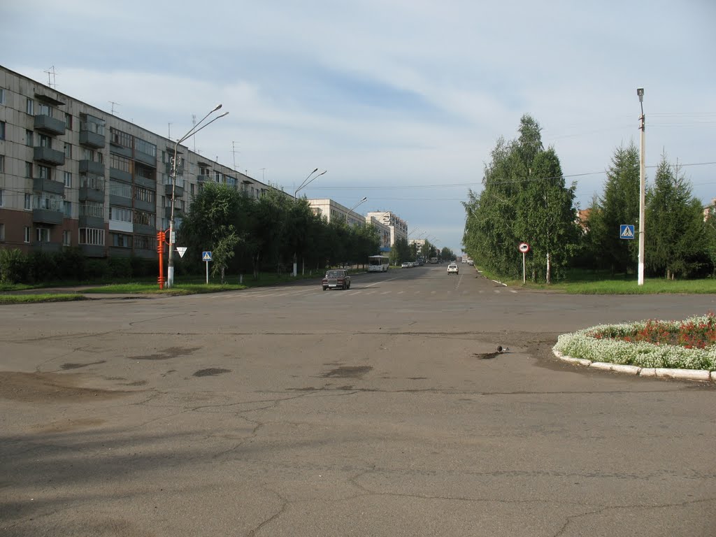 проспект Победы, вид от Мемориала