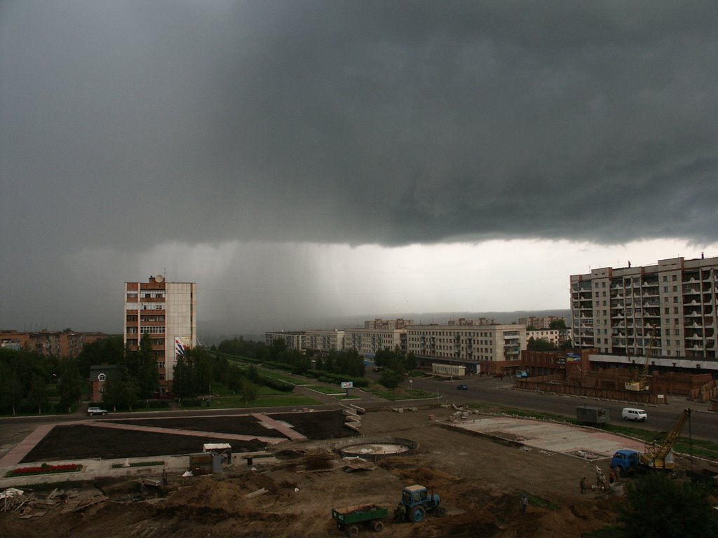 Дождь в Юрге