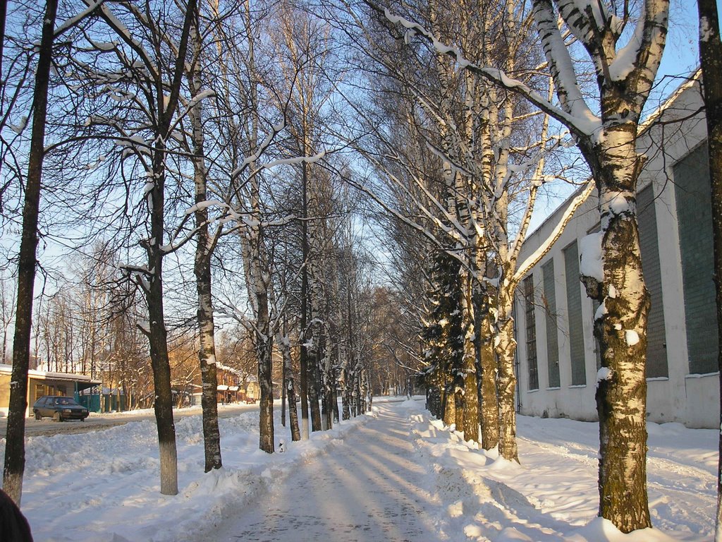 Белая Холуница: центр города