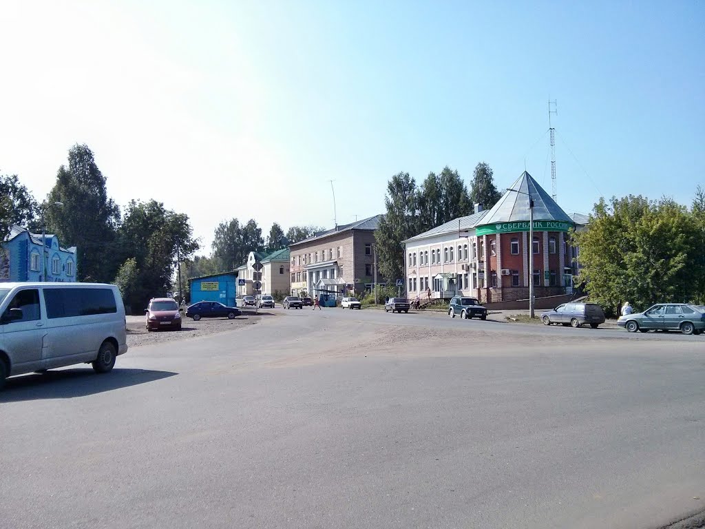 Перекресток трех улиц