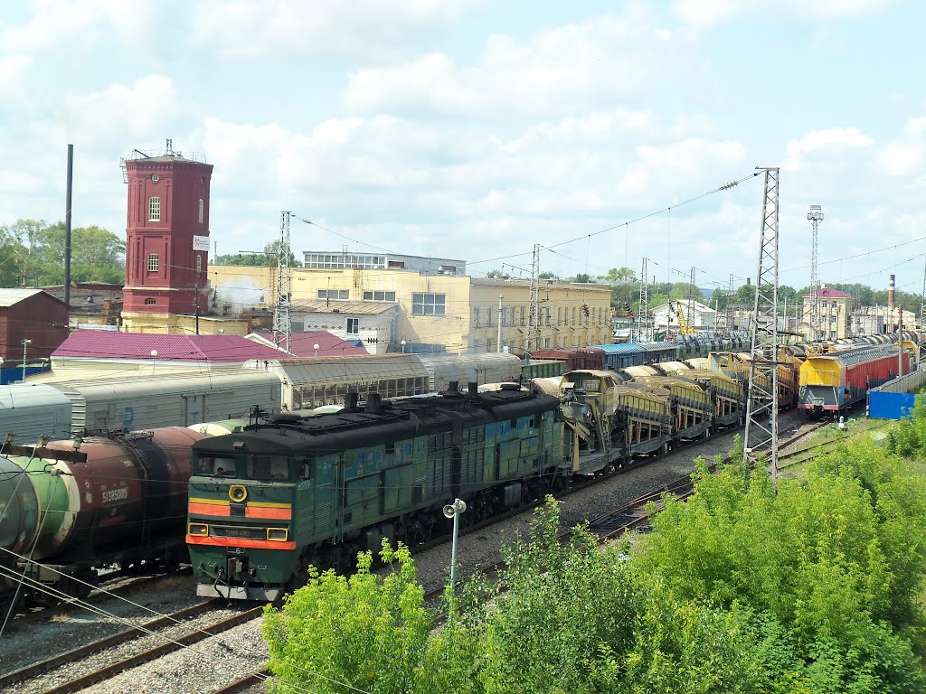Транссиб в Зуевке