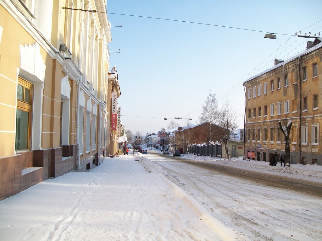 Ул.Дрелевского (Спасская) на восток