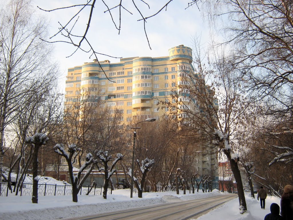Ул.Энгельса на запад