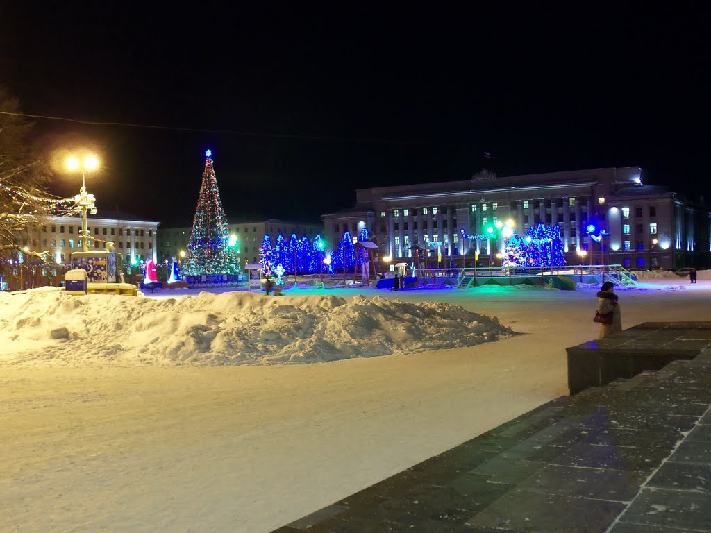 Новогодняя Театральная площадь