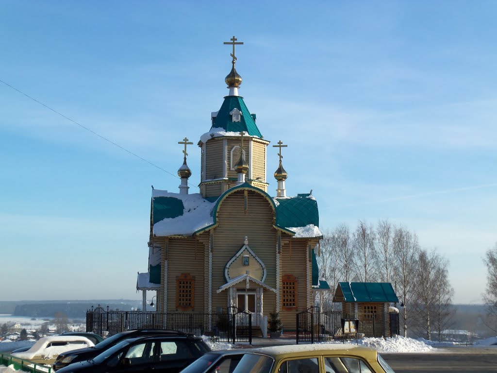 Фёдоровская церковь, северный фронтон