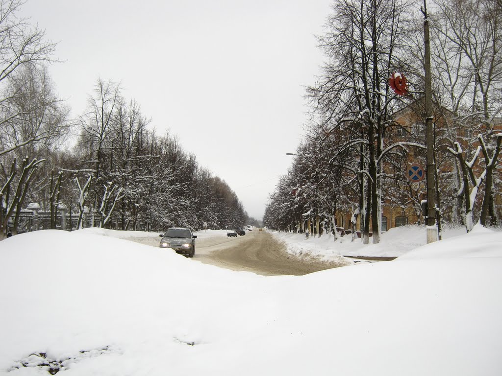 Просп.Кирова, февраль