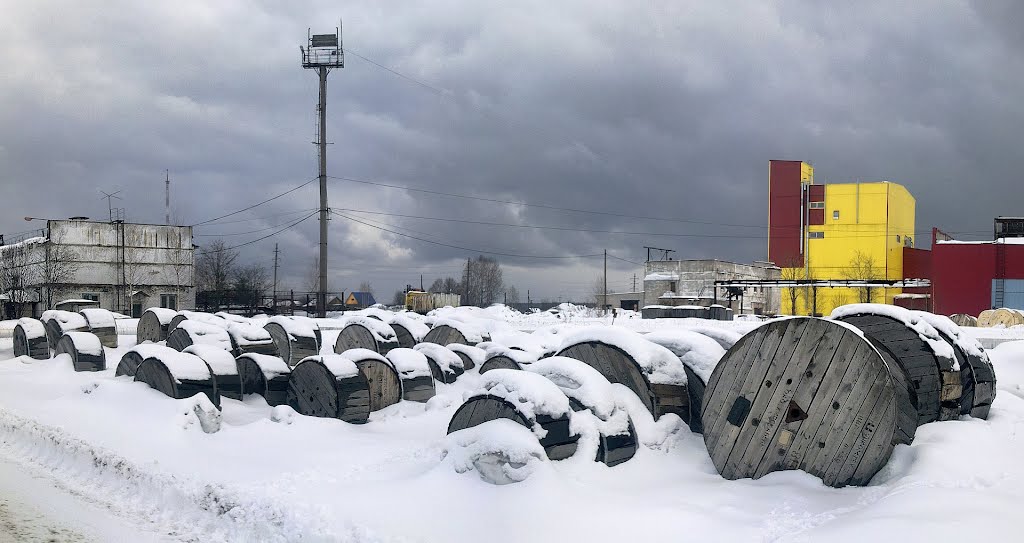 Территория завода