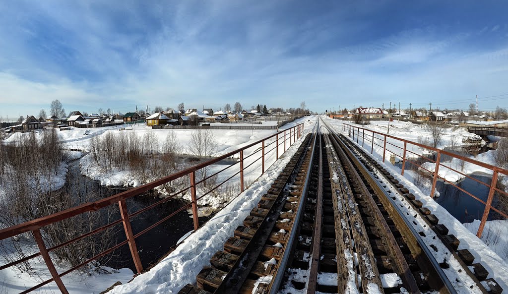 Мост через р.Кирс