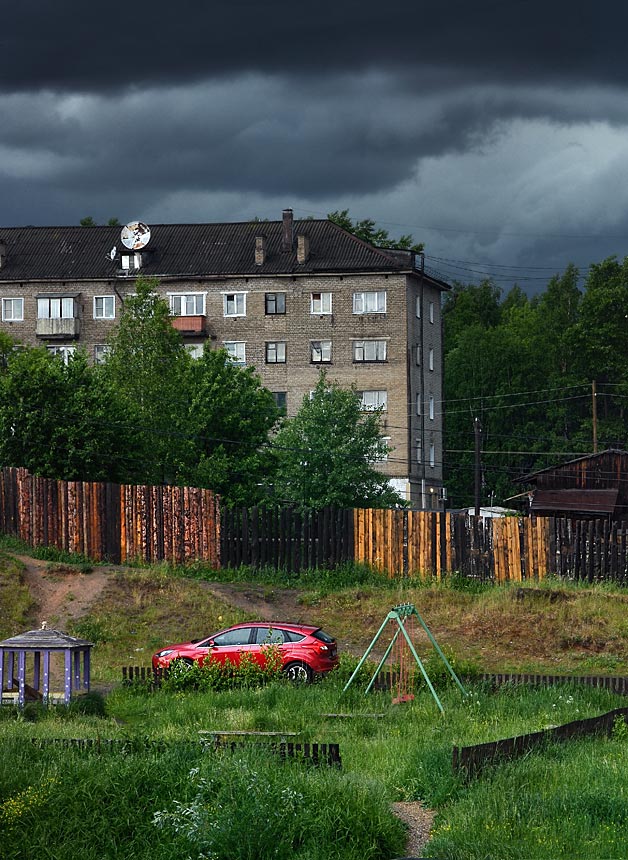 Дворы в центре Кирса