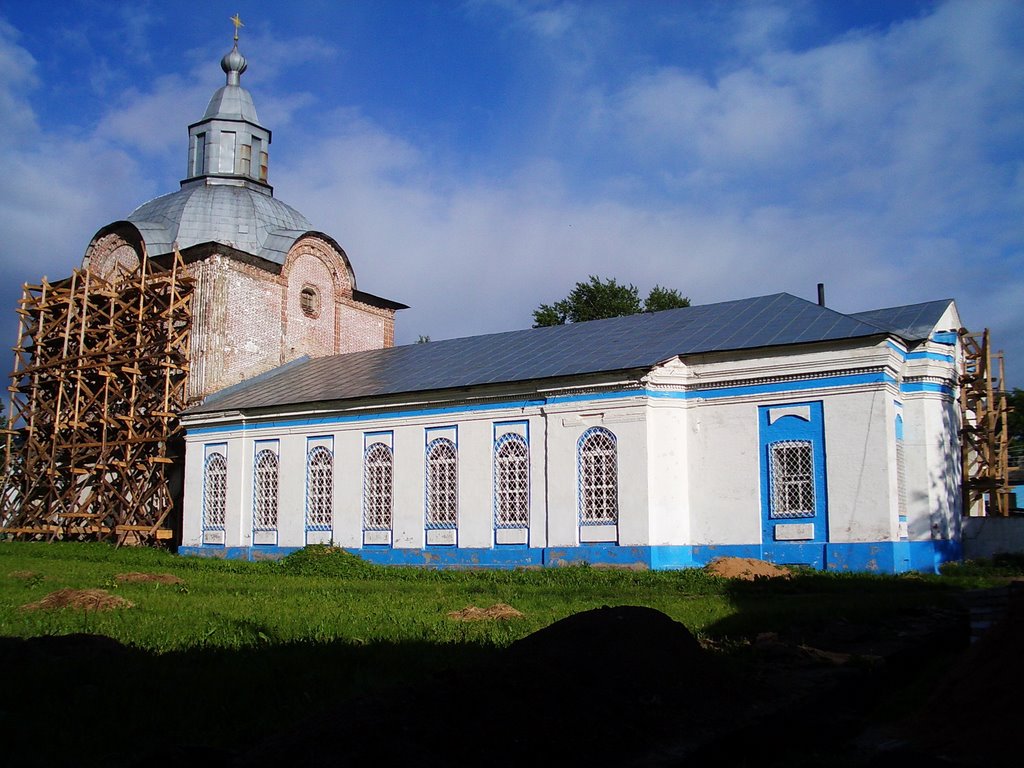 Кировская обл., п.Кумены, церковь