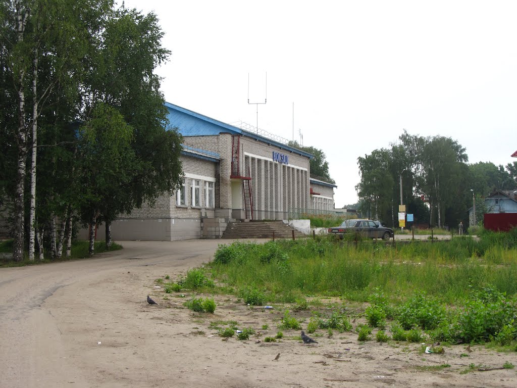 У вокзала, г.Луза