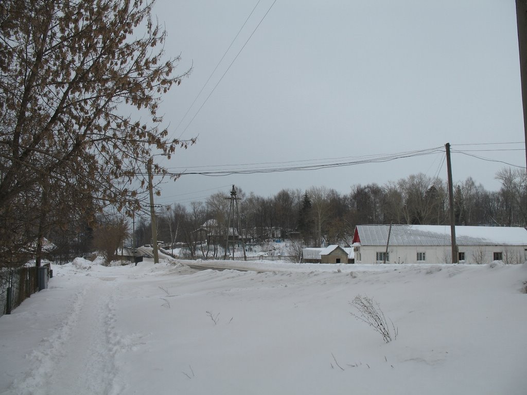Малмыж 03.03.08. Дорога из Калинино в центр города.