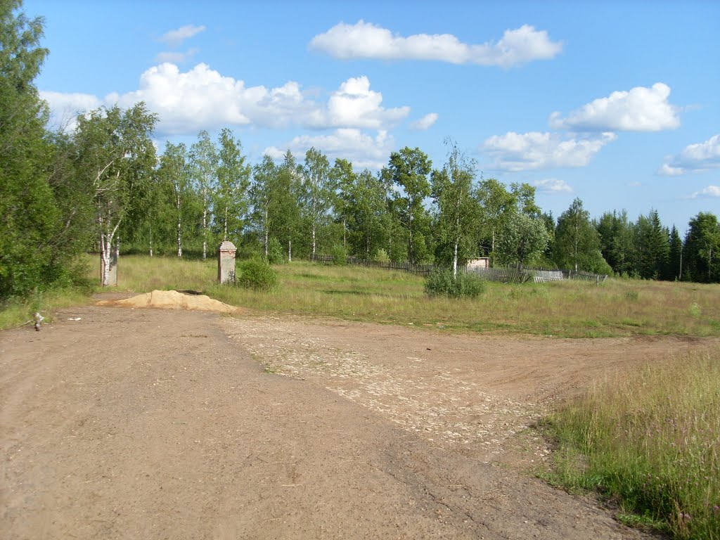 Улица Боровая. Всё, что осталось от старой АЗС