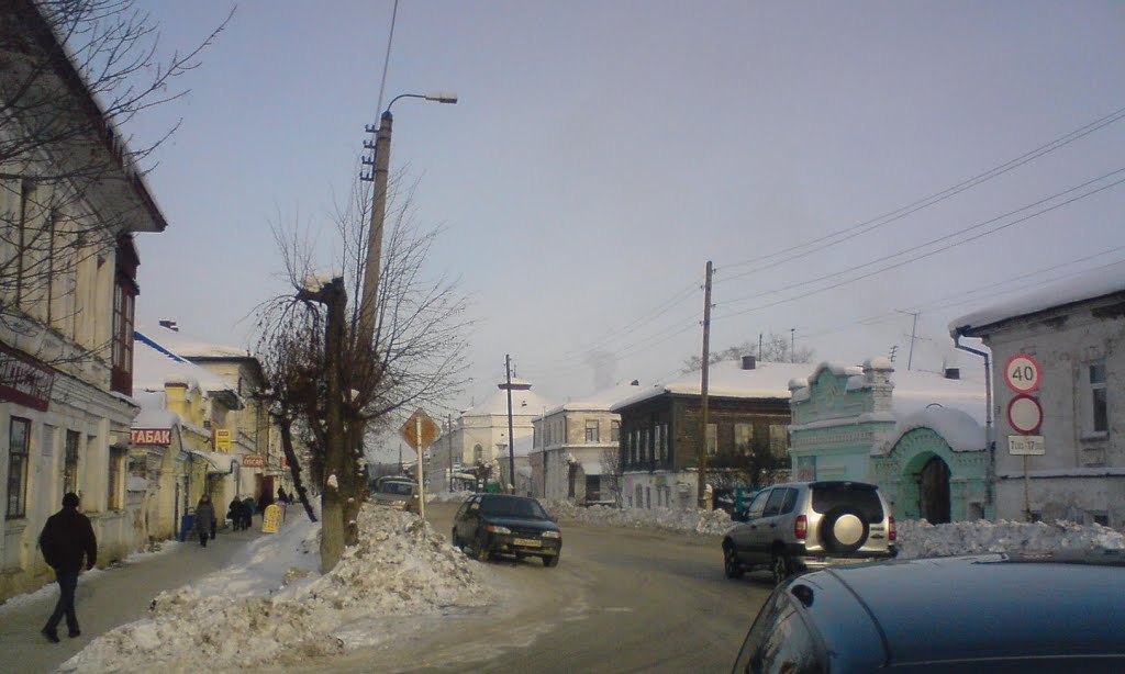 Lenin street is the former Voznesenskaya