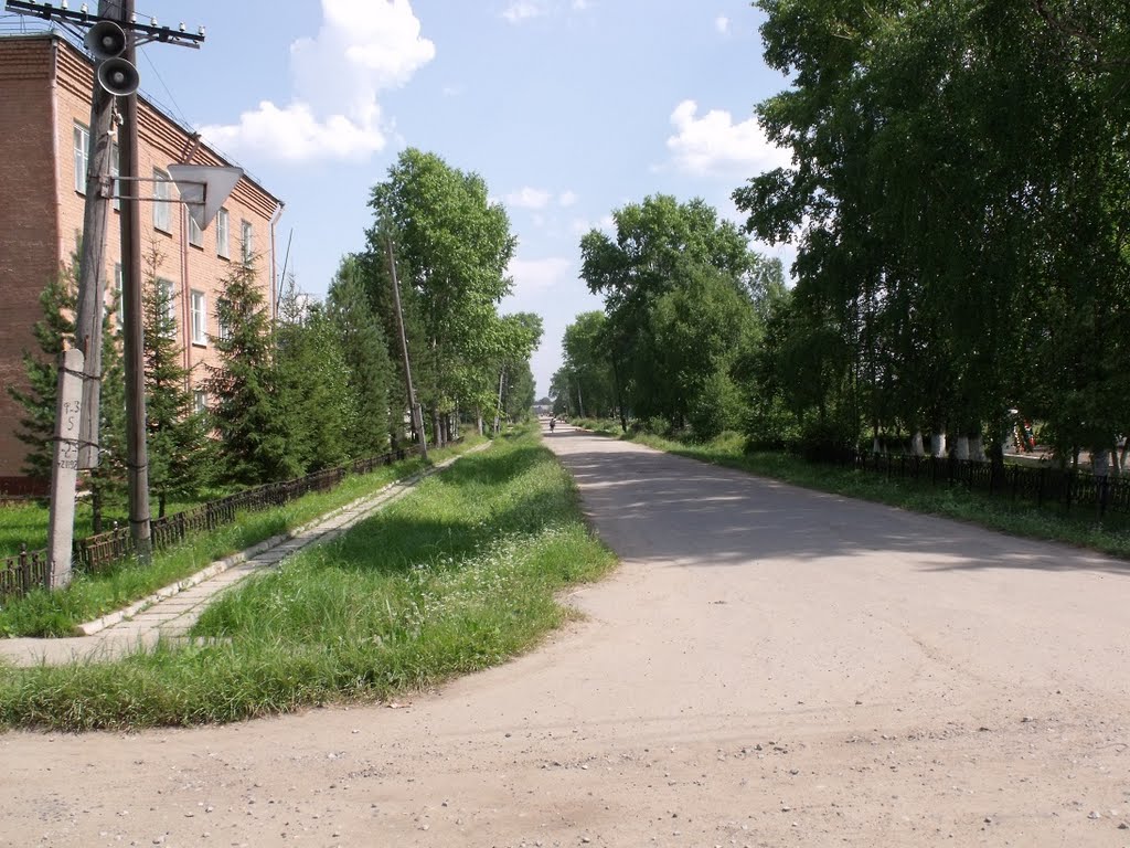 Перекресток. Вид на ул. Октябрьскую.
