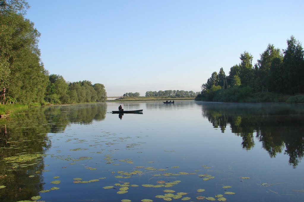 Рыбаки на Кокшаге
