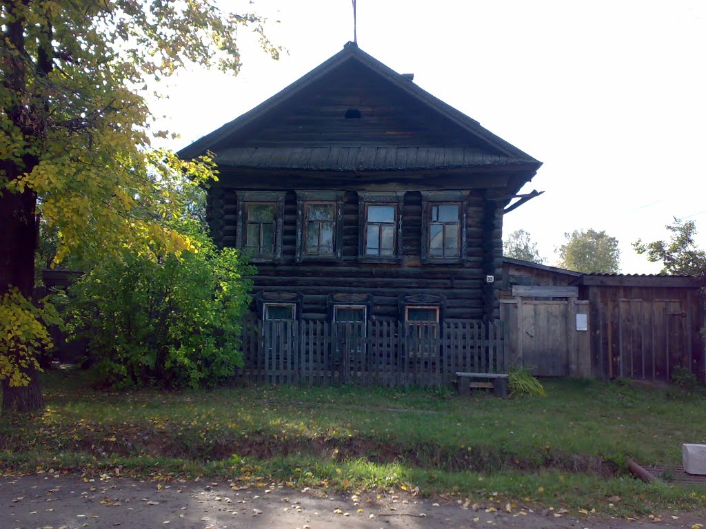 Pervomayskaya str. Grandmother Anna windows 2010