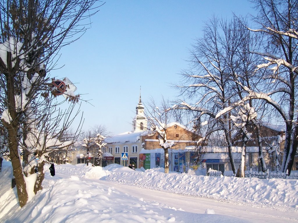 Улица Советская, январь 2010.