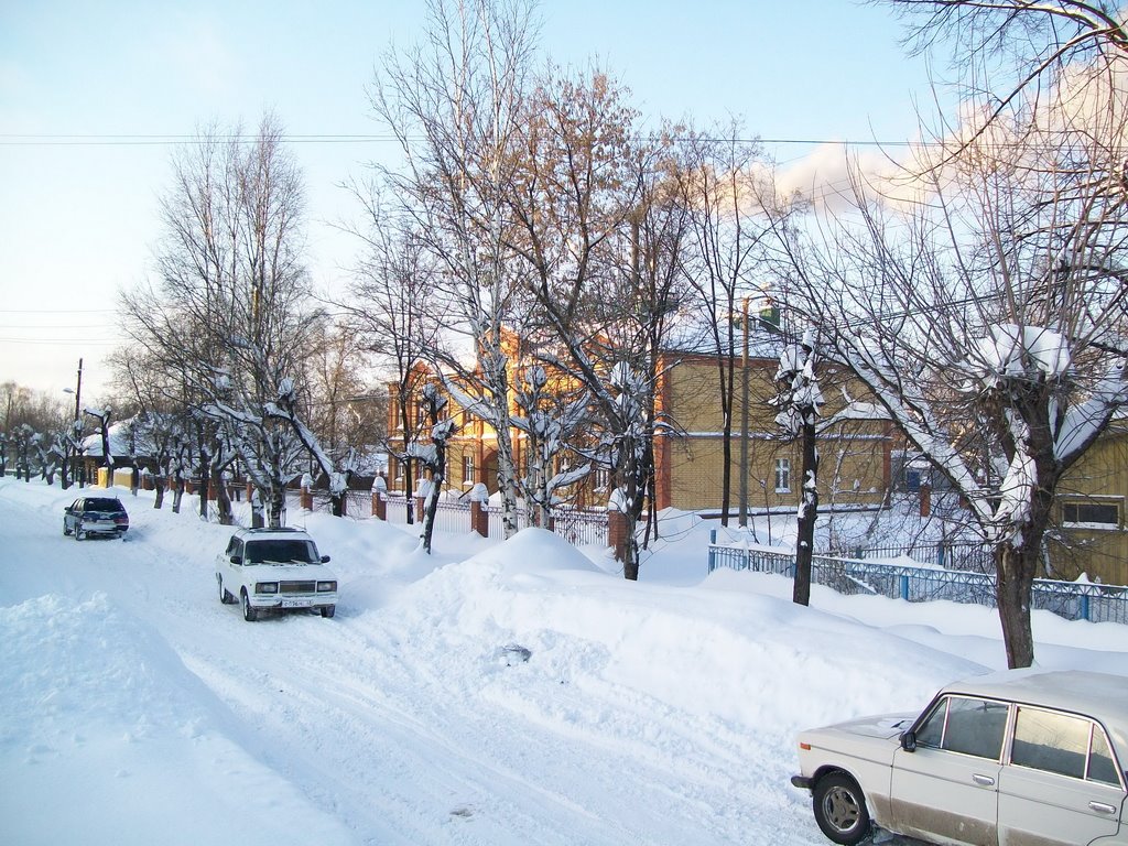 Ул.Свердлова. Замело!