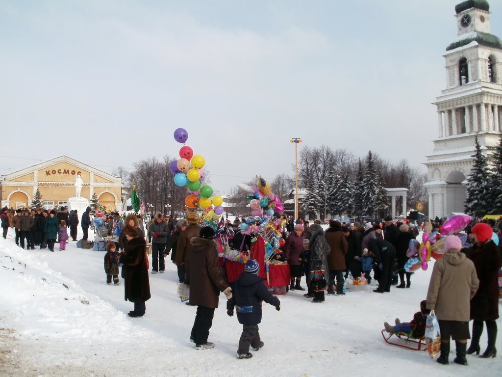 Масленица. Городская площадь.