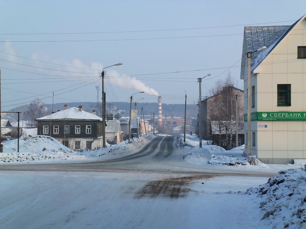 Ул.Ленина на северной окраине