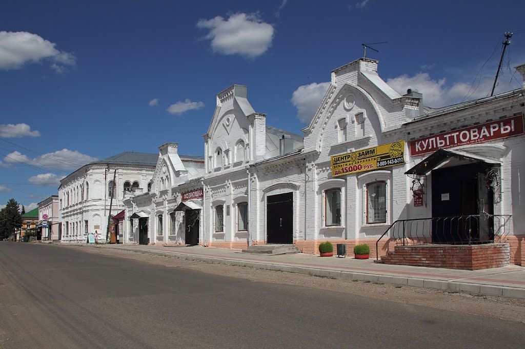 Торговые ряды в Уржуме
