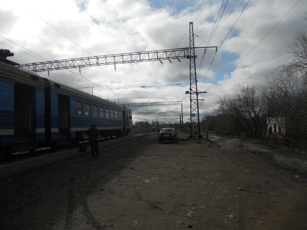 Вид со станции Фаленки на Восток