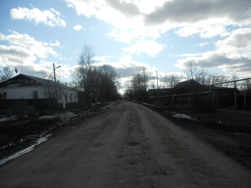 Улица Воробьева. 24.04.2011