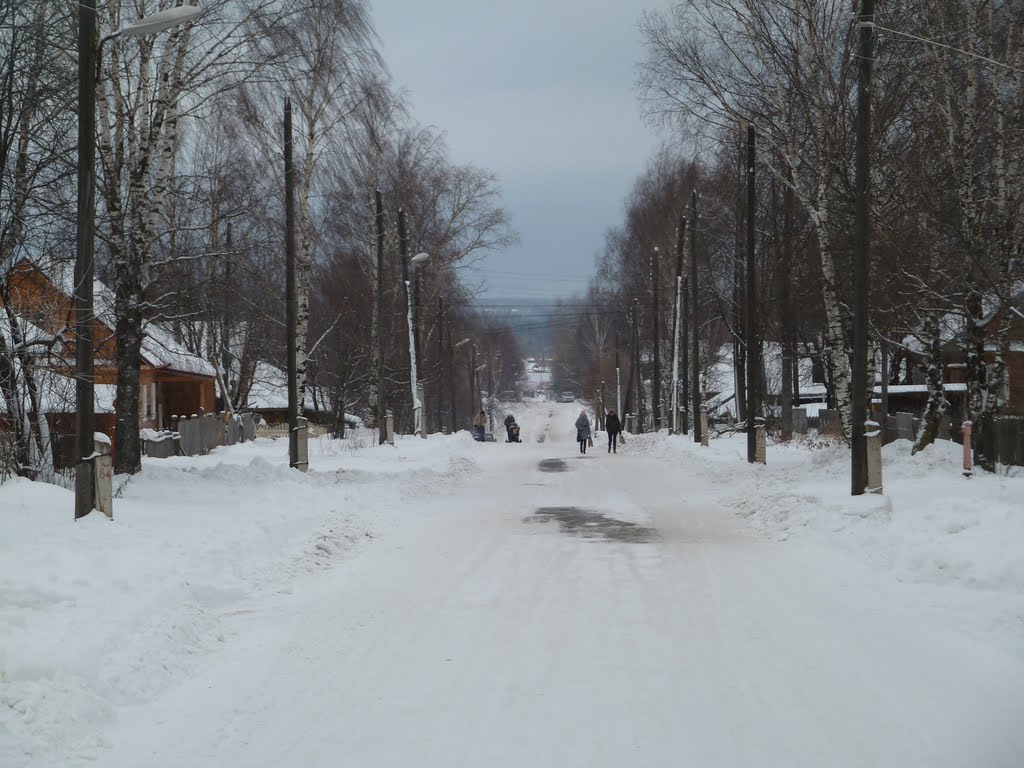 Юрья, зима, ул. Ленина