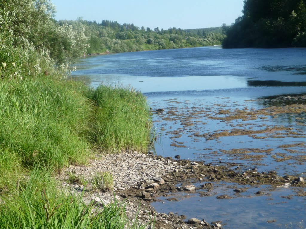 Река Ухта выше пос. Водный