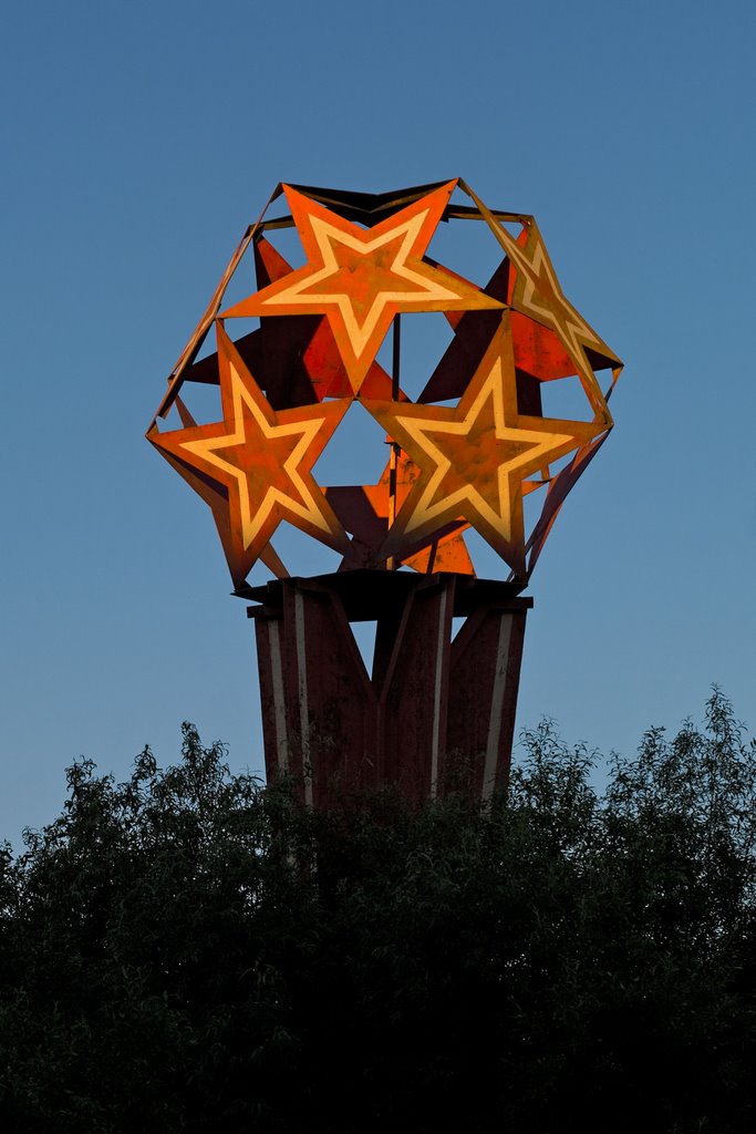 Monument of Soviet Stars in Vorkuta