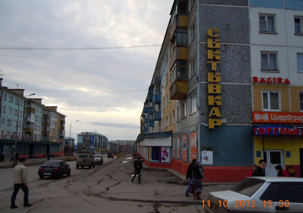 Вниз по ул. Гагарина