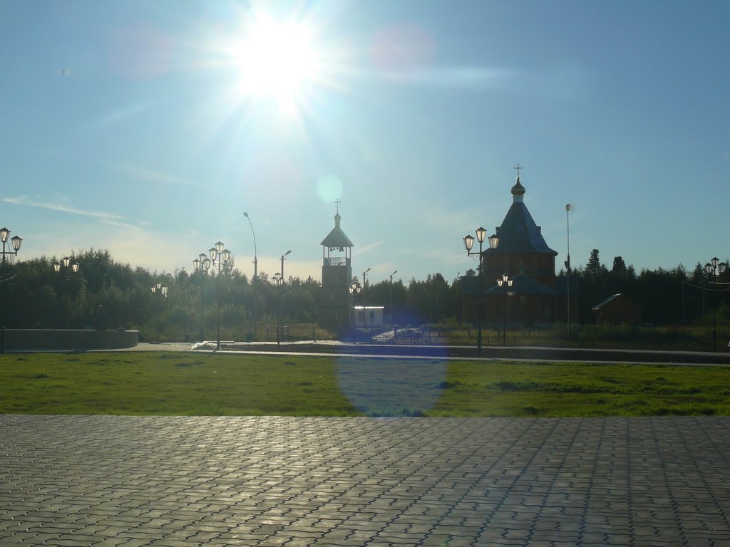 г. Вуктыл. Центральная площадь