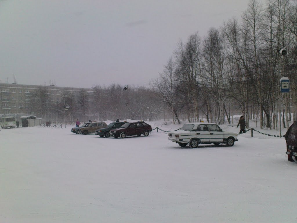 старая площадь, стоянка такси