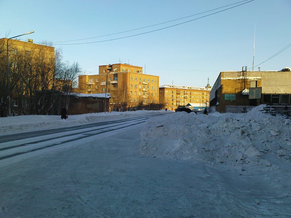 начало улицы Куратова