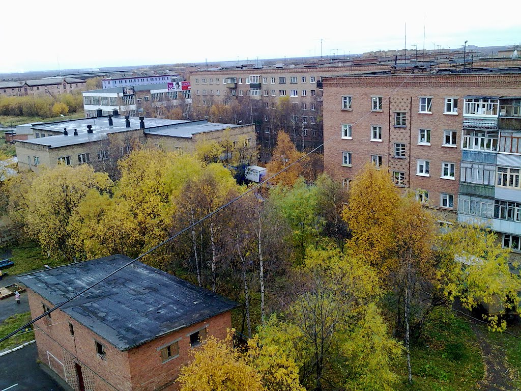 С крыши Горького 5а