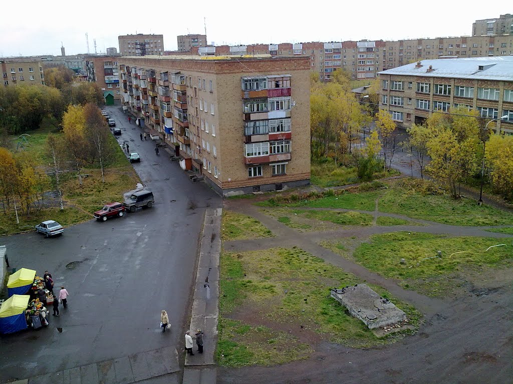 С крыши. Воркутинская 12