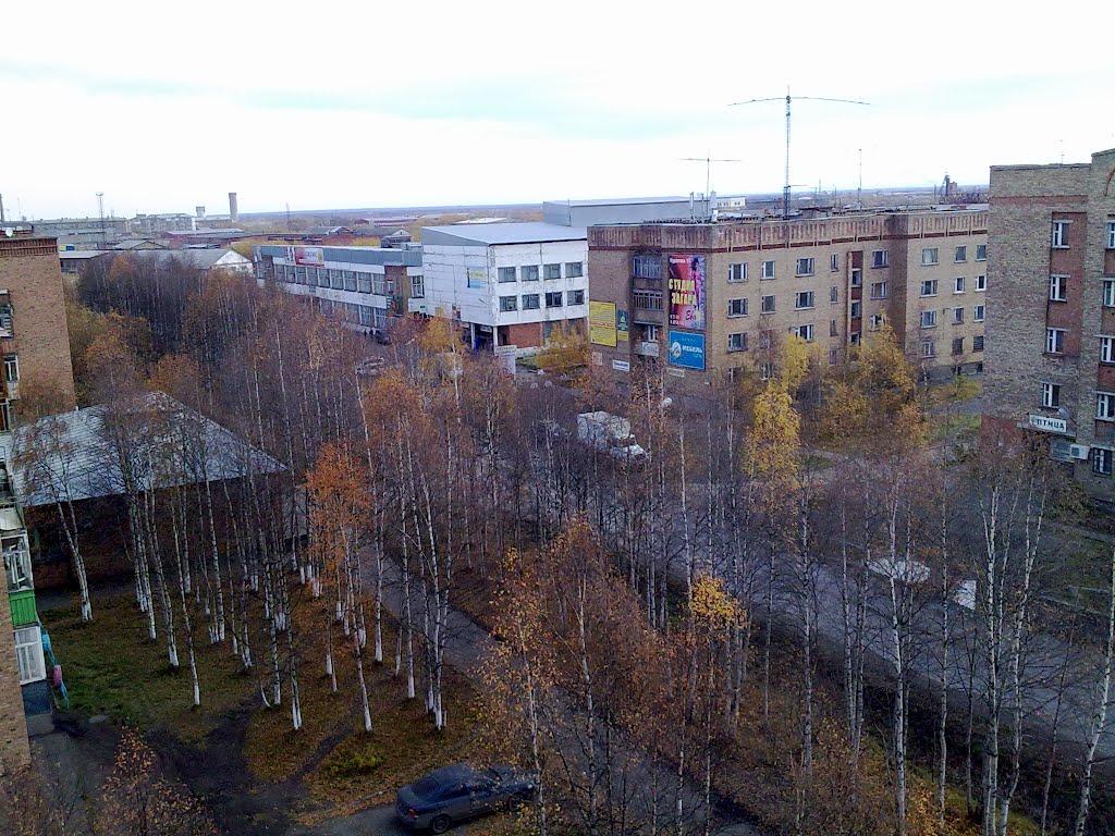 С крыши Куратова 14
