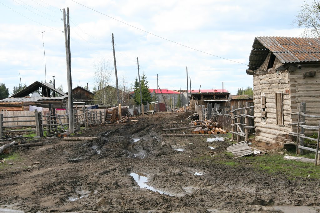 Sinsk - hospodářská ulička, Rusko
