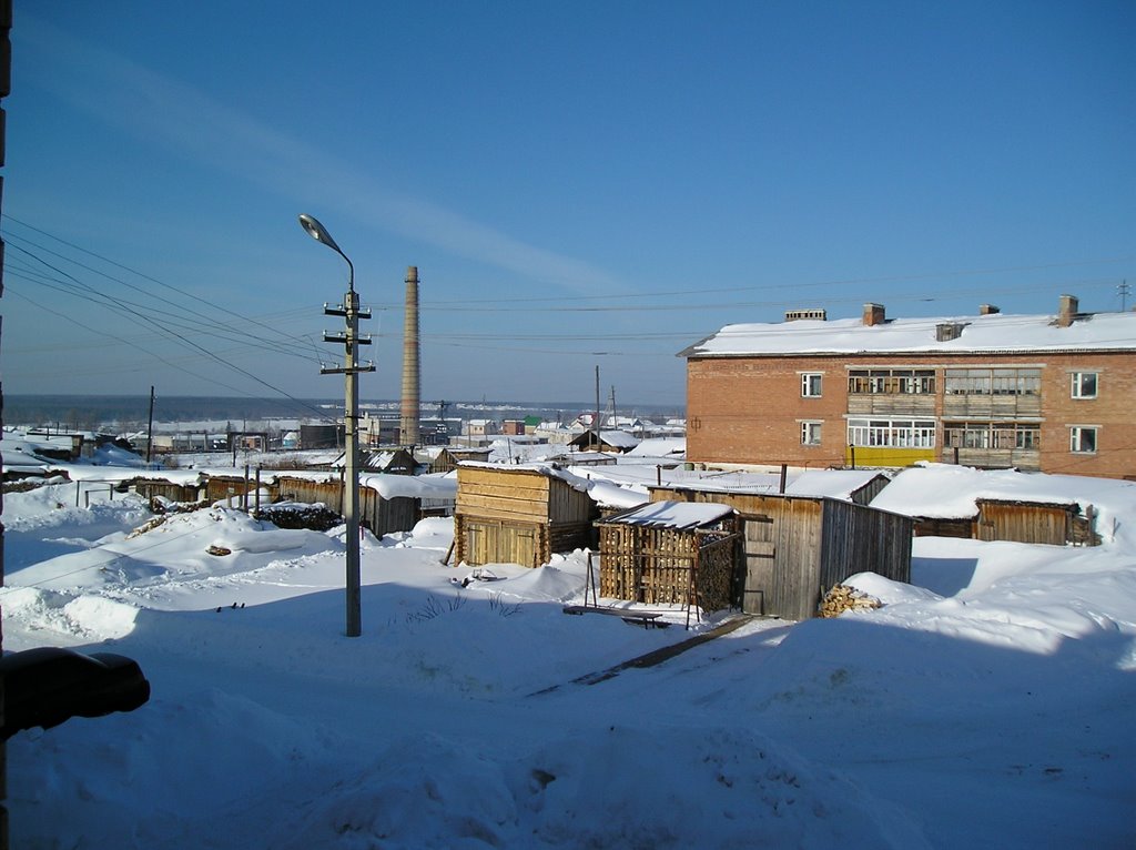 Ust-Kulom .Winter.