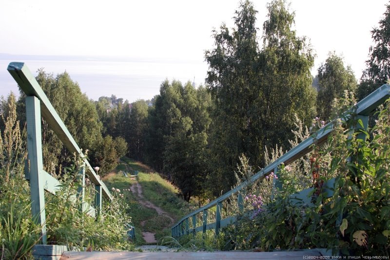 Галич Костромской, спуск к Перевозу