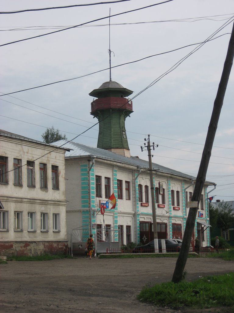 Галич, пожарная часть.