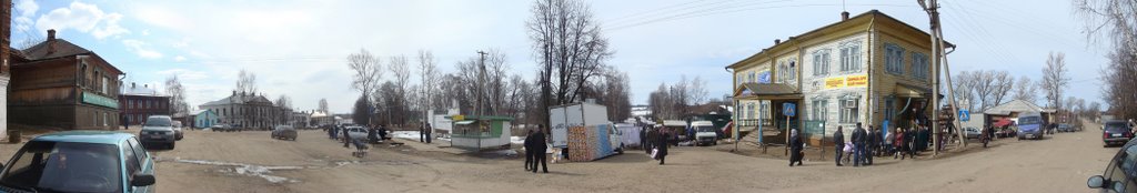 Кологрив. Четверг - базарный день.