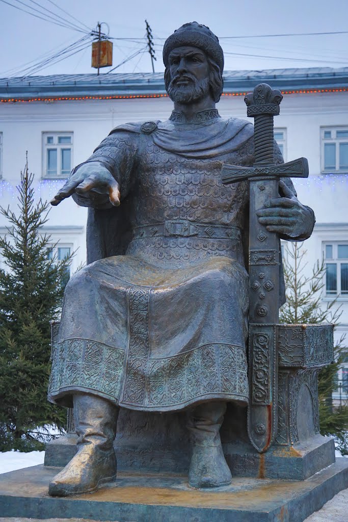 Кострома: Памятник Юрию Долгорукому